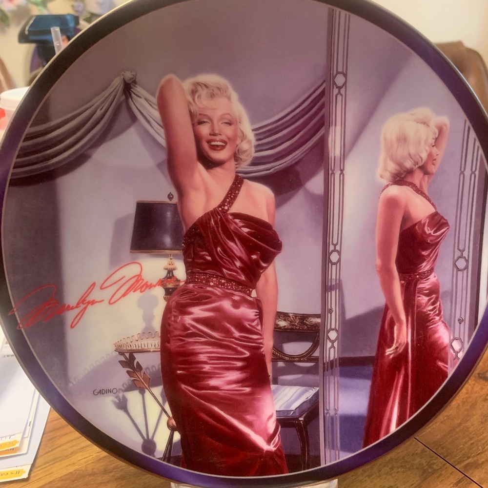 Marilyn Monroe Plates